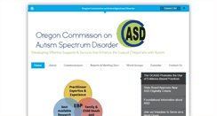 Desktop Screenshot of orcommissionasd.org